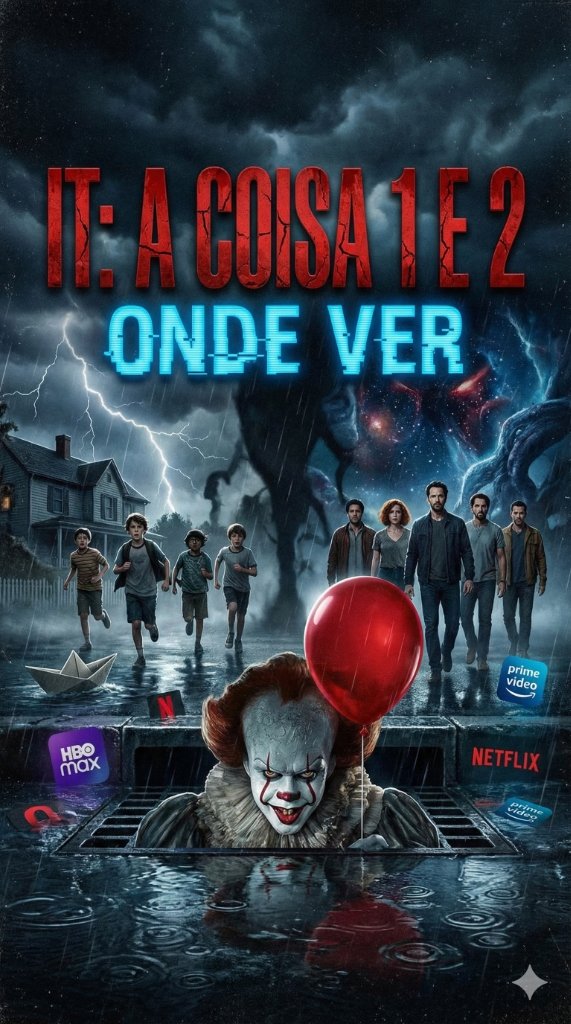 It: A Coisa 1 e 2 - Onde Ver